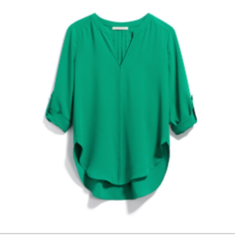 Stitch Fix Karie Split Neck Blouse